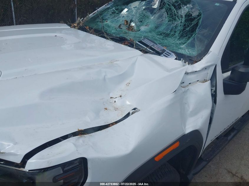 2024 GMC Sierra 2500Hd 4Wd Double Cab Standard Bed Pro VIN: 1GT59LE7XRF200736 Lot: 42783662