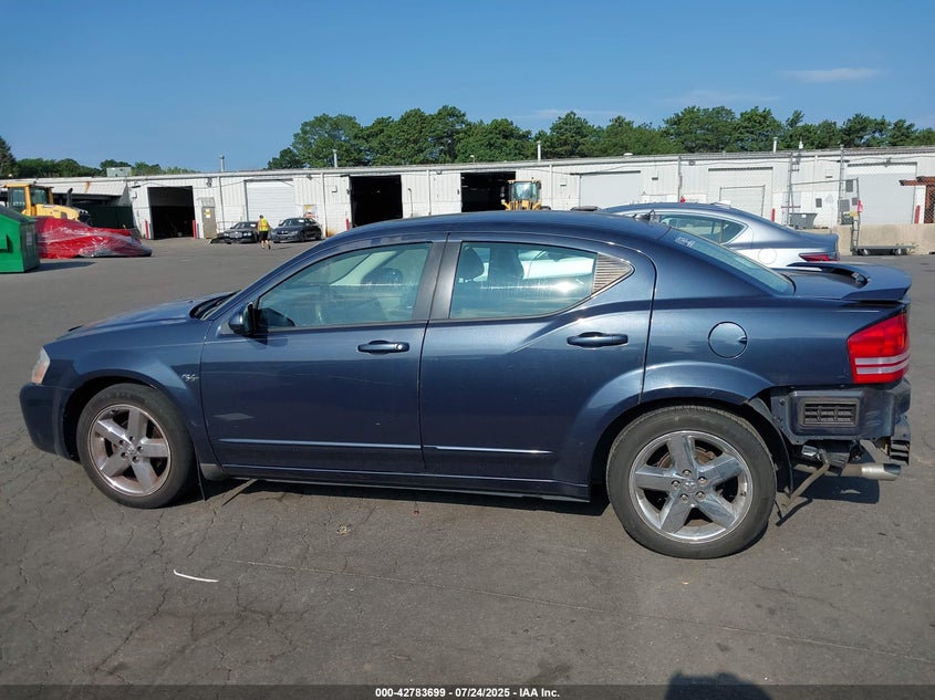 2008 Dodge Avenger R/T VIN: 1B3LC76M58N117838 Lot: 42783699