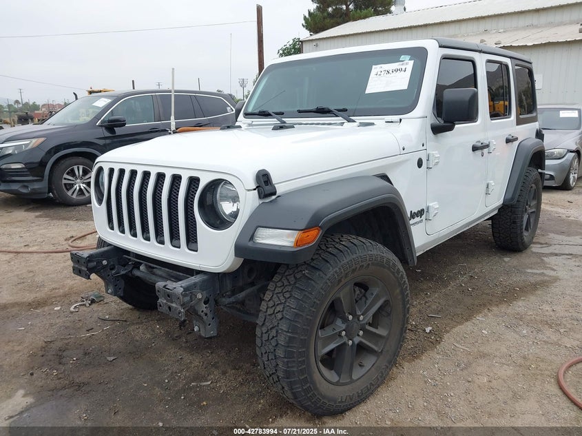 2021 JEEP WRANGLER UNLIMITED SPORT ALTITUDE 4X4 - 1C4HJXDN3MW546325