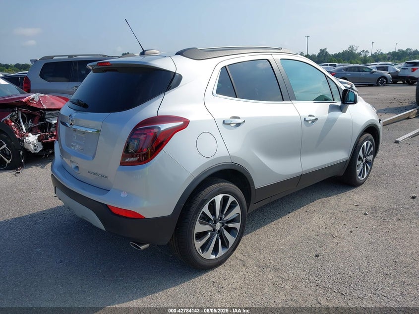 Vin: kl4cjasbxmb319067, lot: 43277539, buick encore fwd preferred 20214