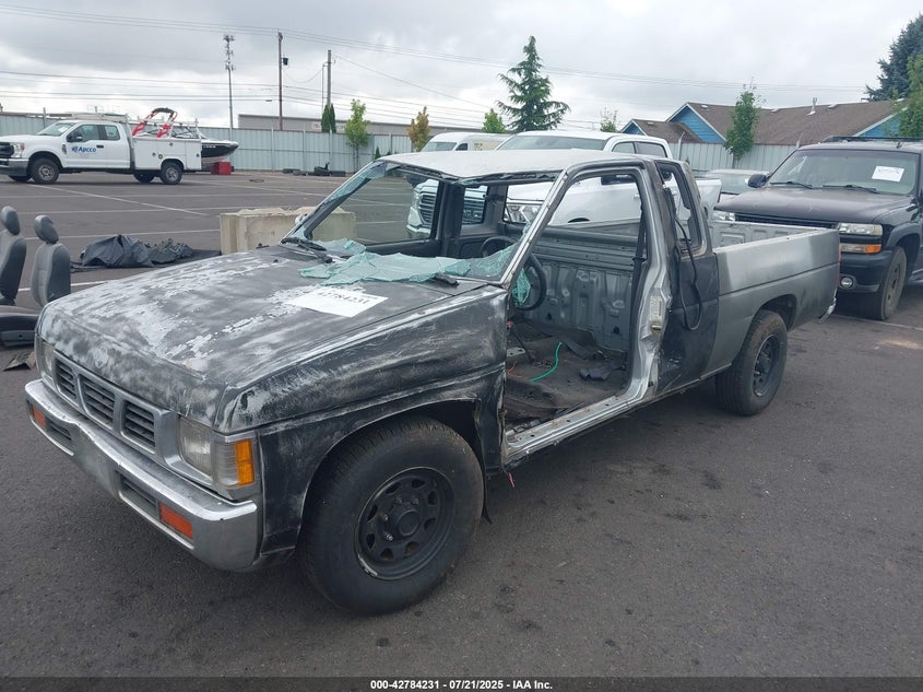 1993 Nissan Truck King Cab grey pickup gasoline 1N6SD16S9PC341446 photo #3