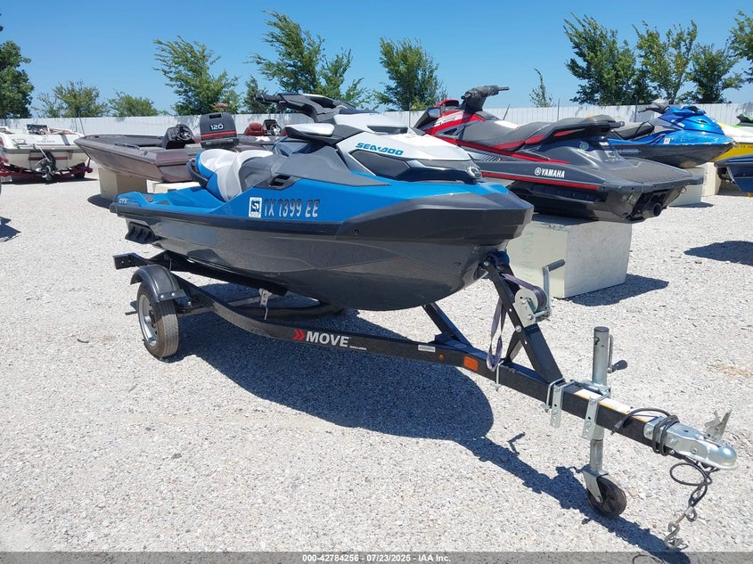 2018 Seadoo Gti 155 Se blue null null YDV10285B818 photo #1