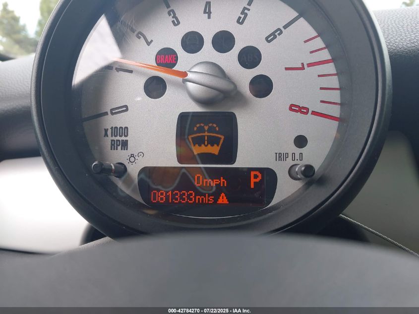 2011 Mini Cooper VIN: WMWSU3C58BT095623 Lot: 42784270