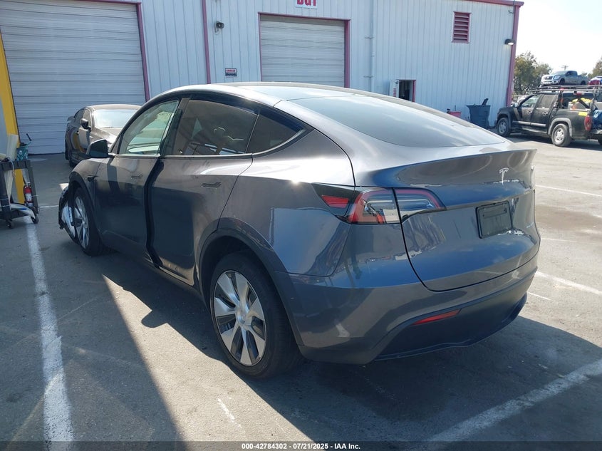 2023 Tesla Model y Awd long Range Dual Motor All-wheel Drive Grey Lot 111042784302 Vin 7SAYGDEE8PF808816