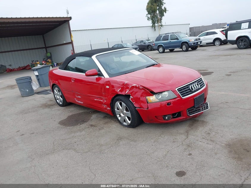 WAUAC48H56K006643 2006 Audi A4 1.8T auction photo 1