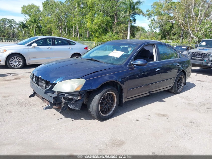 2005 Nissan Altima 2.5 S blue sedan gasoline 1N4AL11D25C139691 photo #3