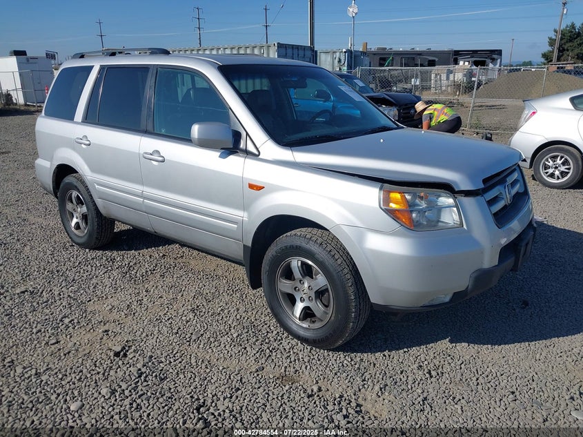 5FNYF18758B006849 2008 Honda Pilot Ex-L auction photo 1