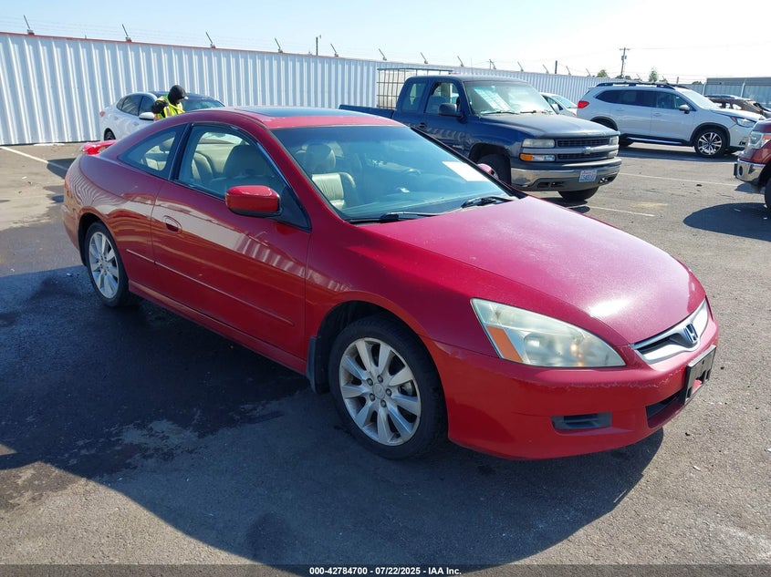 1HGCM82676A000373 2006 Honda Accord 3.0 Ex auction photo 1
