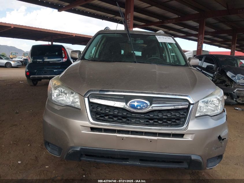2015 Subaru Forester 2.5I Premium VIN: JF2SJADCXFH513882 Lot: 42784740