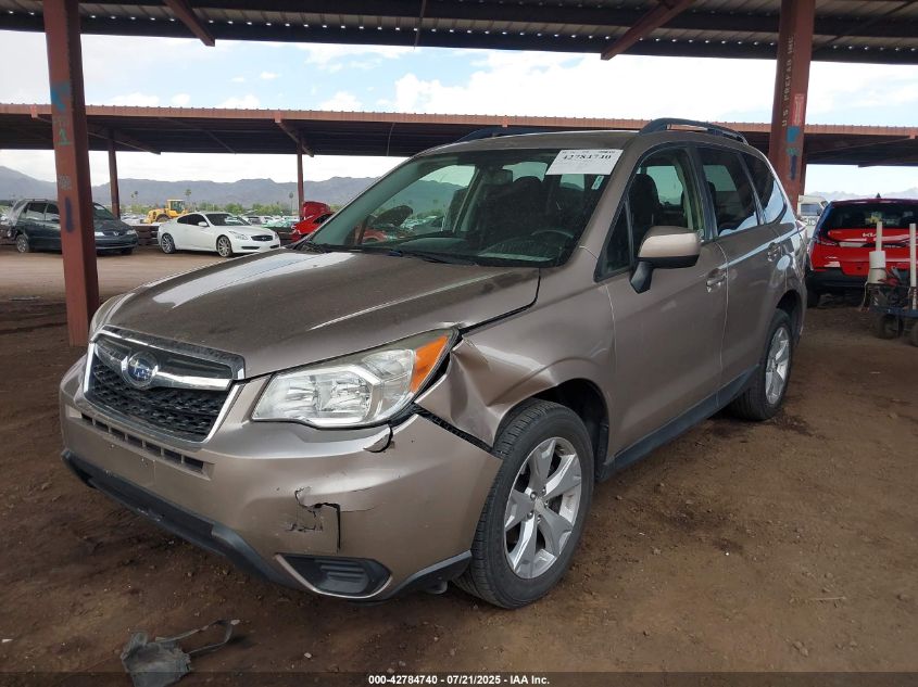 2015 Subaru Forester 2.5I Premium VIN: JF2SJADCXFH513882 Lot: 42784740