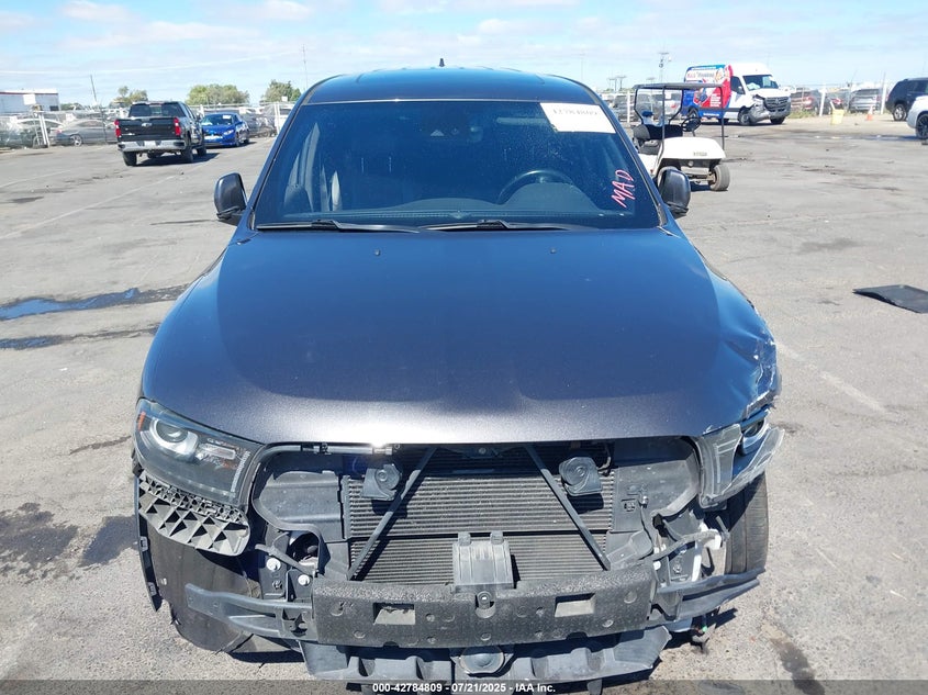 1C4SDJCT2HC799623 2017 Dodge Durango 5.7 R T AWD Gray