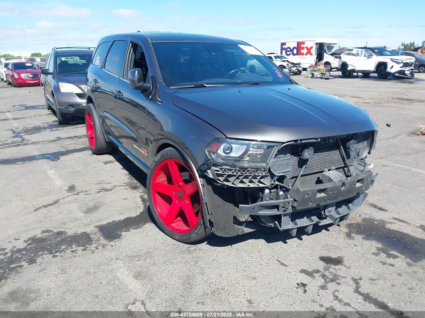 2017 Dodge Durango 5.7 R T AWD Gray Lot 111042784809 Vin 1C4SDJCT2HC799623