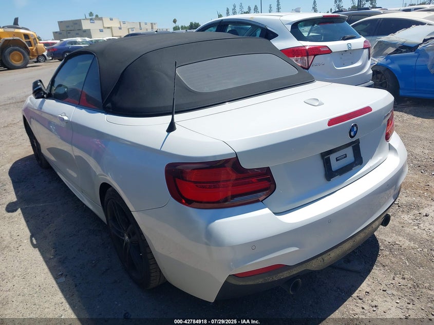 Vin: wba2n1c05l7e65218, lot: 43278314, bmw m240i 20203