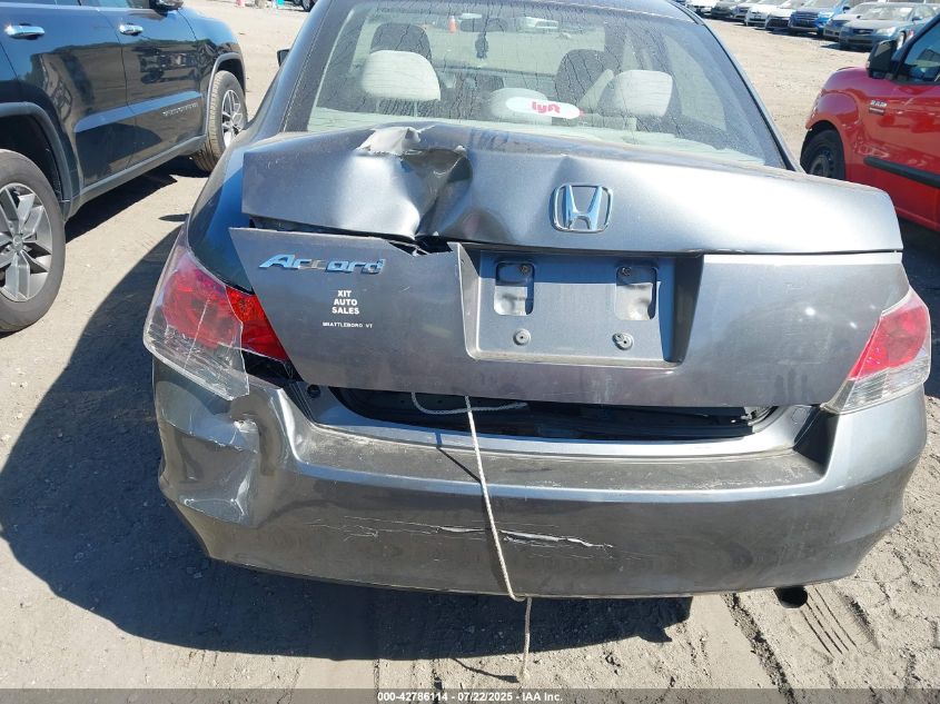 2009 Honda Accord 2.4 Lx VIN: 1HGCP26309A055840 Lot: 42786114