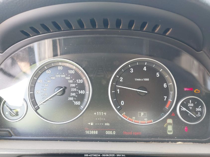 2011 BMW 550I VIN: WBAFR9C5XBC758664 Lot: 42786234