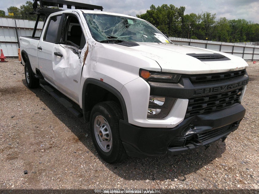 2021 Chevrolet Silverado 2500Hd 4Wd Long Bed Wt VIN: 1GC4YLE7XMF103754 Lot: 42786330