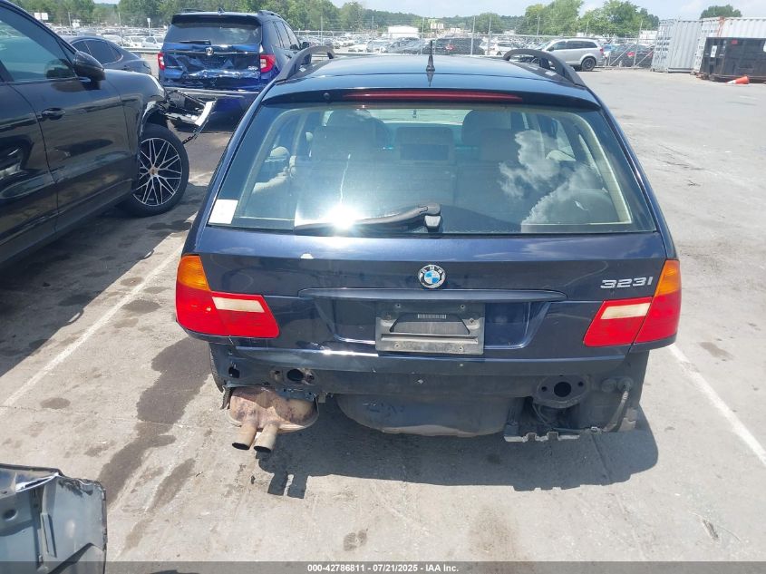 2000 BMW 323It VIN: WBAAR3345YJM00388 Lot: 42786811