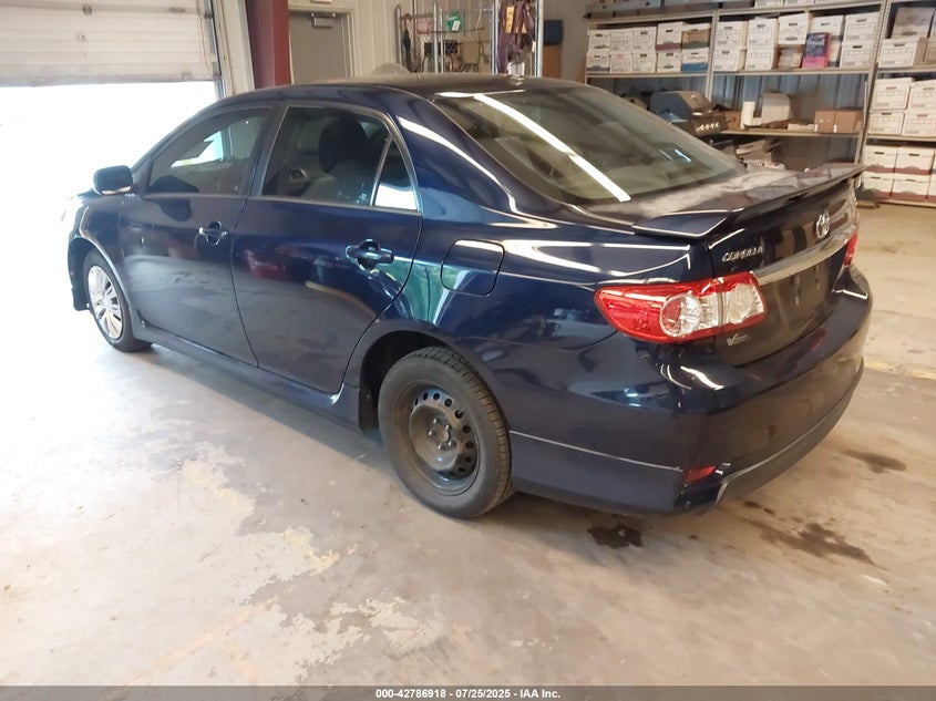 2011 Toyota Corolla S blue sedan gasoline 2T1BU4EE2BC722166 photo #4