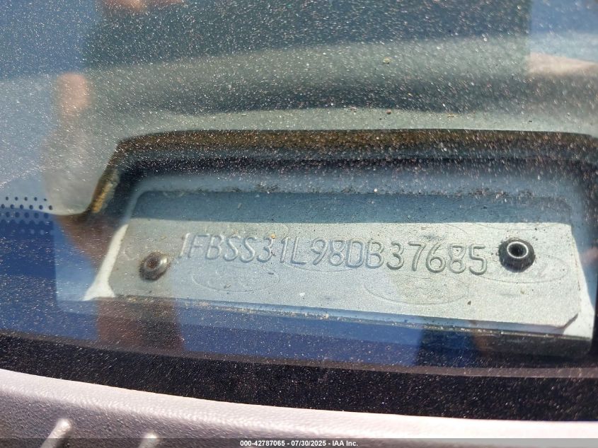 2008 Ford E-350 Super Duty Xl/Xlt VIN: 1FBSS31L98DB37685 Lot: 42787065