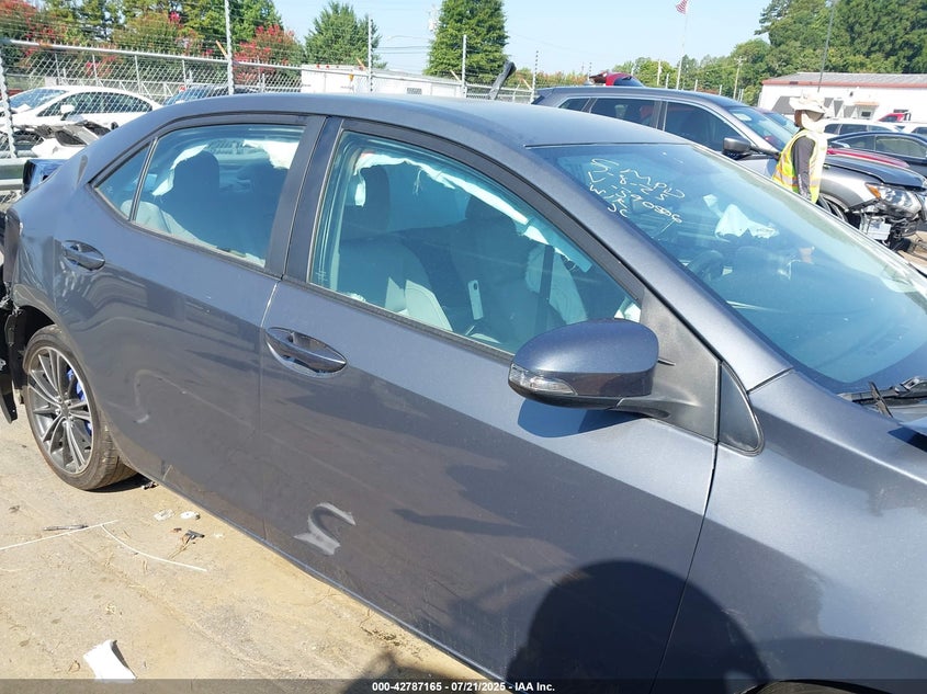 2015 Toyota Corolla Le VIN: 2T1BURHE6FC390506 Lot: 42787165