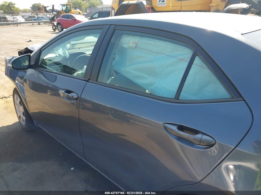 2015 Toyota Corolla Le VIN: 2T1BURHE6FC390506 Lot: 42787165