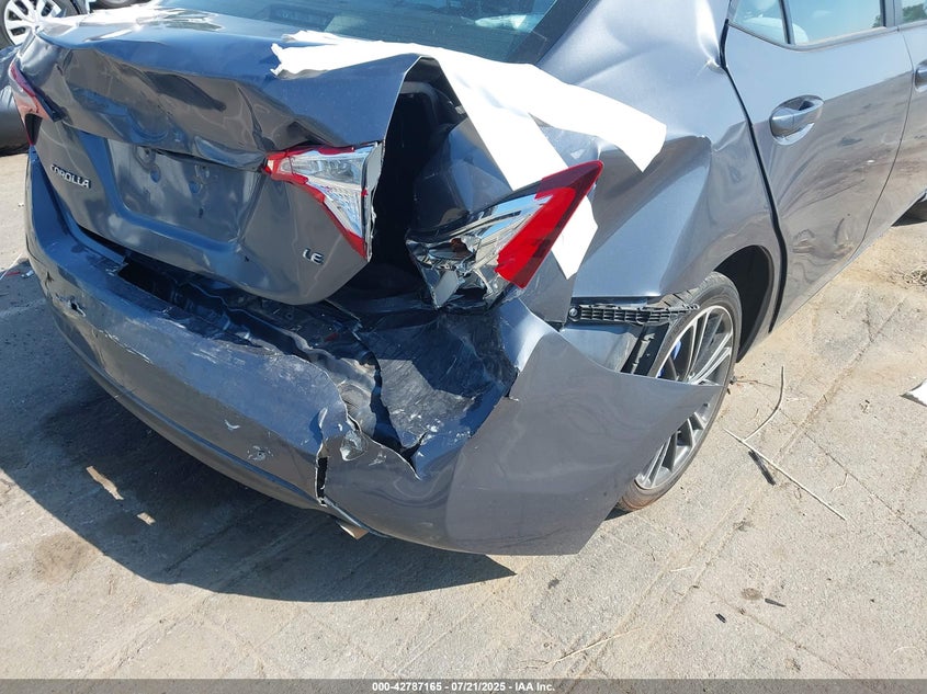 2015 Toyota Corolla Le VIN: 2T1BURHE6FC390506 Lot: 42787165