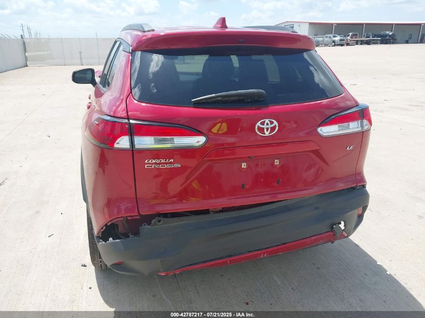 2022 Toyota Corolla Cross Le VIN: 7MUCAAAG3NV032379 Lot: 42787217