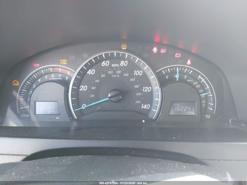 2012 Toyota Camry Le VIN: 4T1BF1FK9CU583277 Lot: 42787284