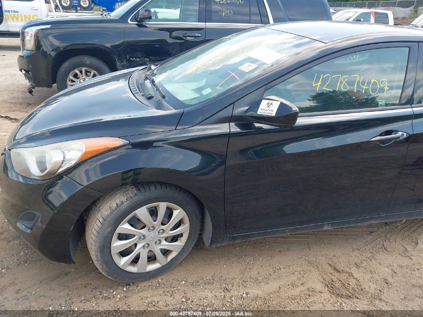 2013 Hyundai Elantra Gls VIN: 5NPDH4AE3DH213500 Lot: 42787409