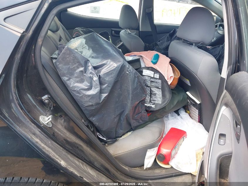 2013 Hyundai Elantra Gls VIN: 5NPDH4AE3DH213500 Lot: 42787409