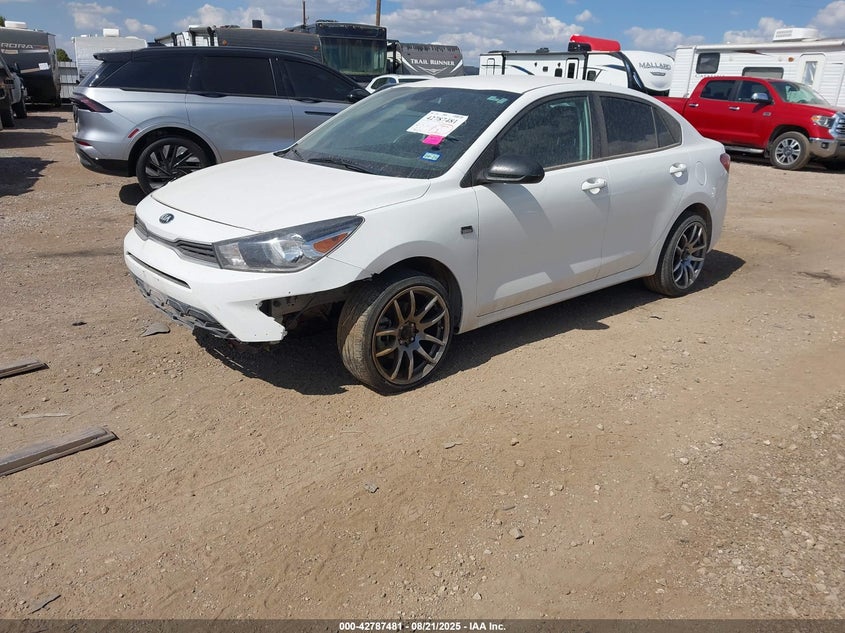 Vin: 3kpa24ad2me412182, lot: 43280904, kia rio lx 20212
