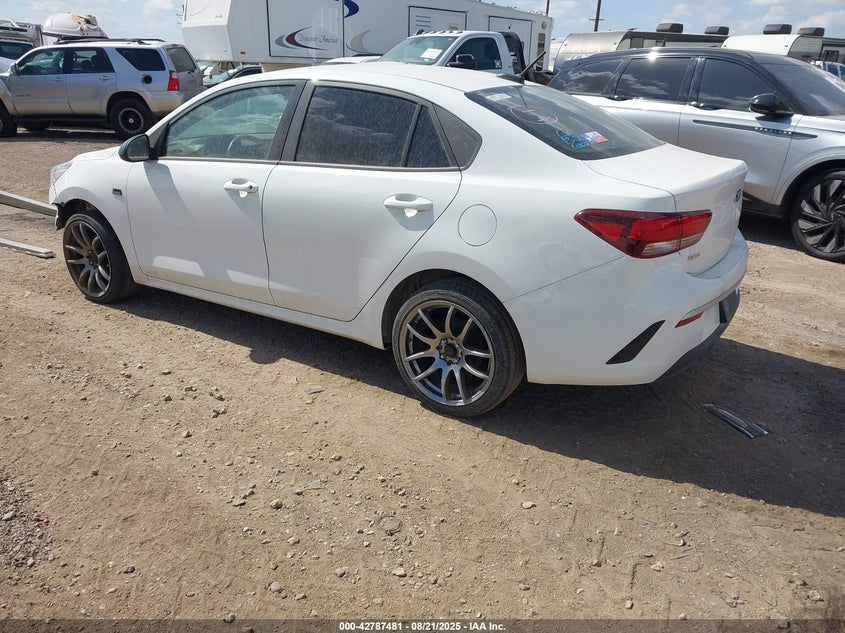 Vin: 3kpa24ad2me412182, lot: 43280904, kia rio lx 20213