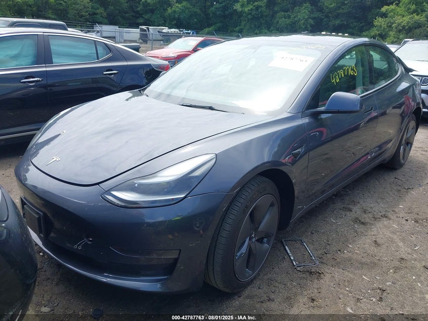 2023 Tesla Model 3 Rear-wheel Drive Grey Lot 111042787763 Vin 5YJ3E1EA6PF408116