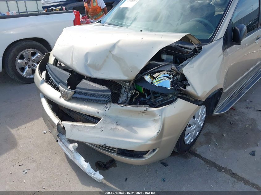 2004 Toyota Sienna Le VIN: 5TDZA23C54S125553 Lot: 42788033