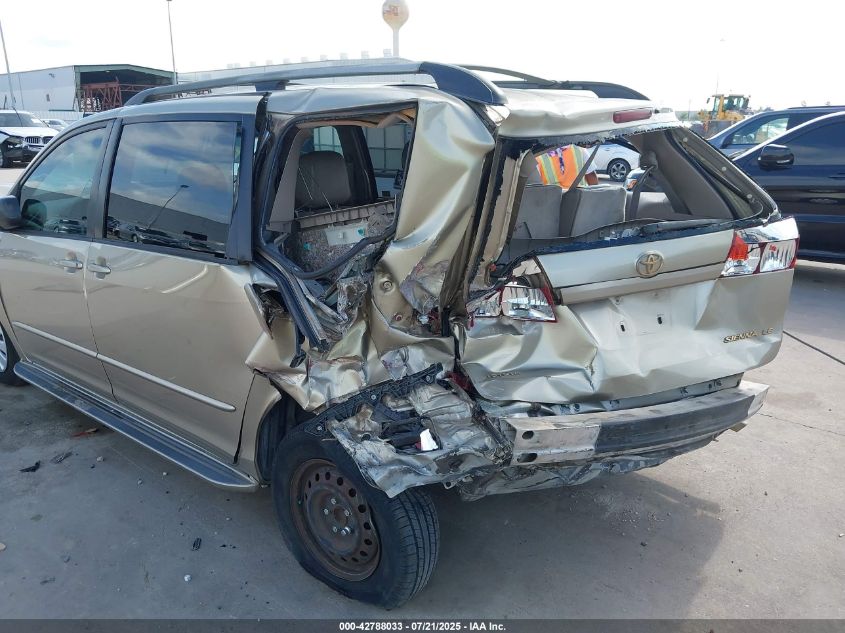 2004 Toyota Sienna Le VIN: 5TDZA23C54S125553 Lot: 42788033