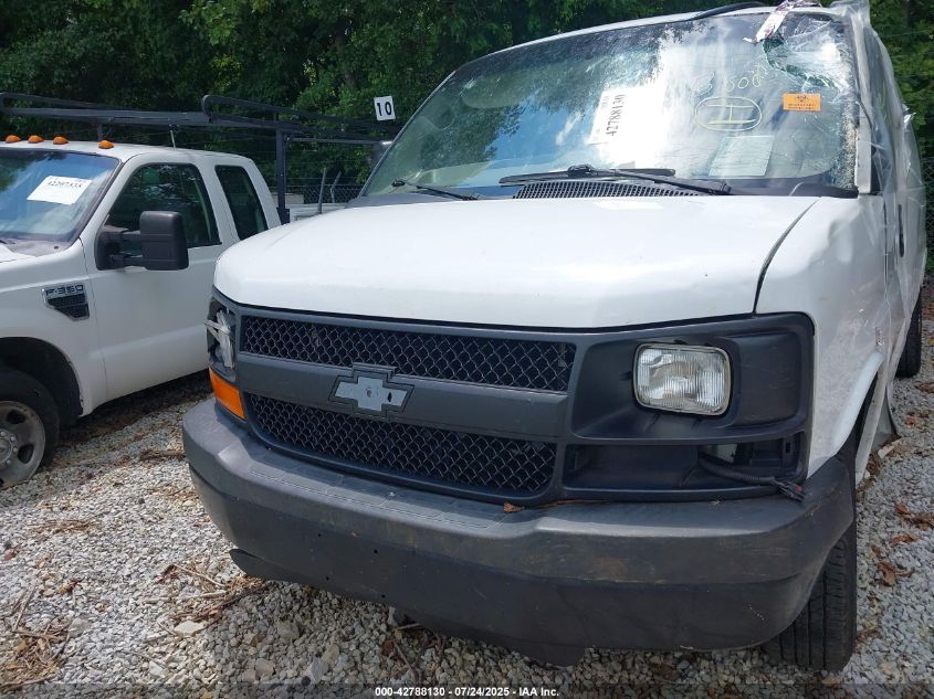 2015 Chevrolet Express 2500 Work Van VIN: 1GCWGGCFXF1121507 Lot: 42788130