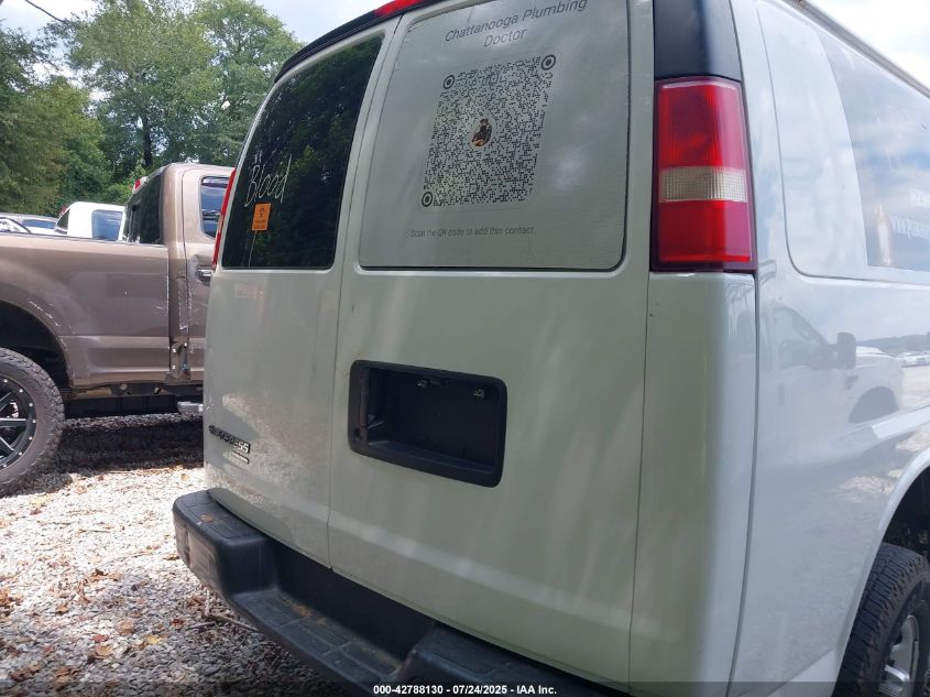 2015 Chevrolet Express 2500 Work Van VIN: 1GCWGGCFXF1121507 Lot: 42788130