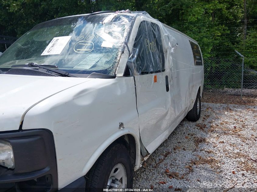 2015 Chevrolet Express 2500 Work Van VIN: 1GCWGGCFXF1121507 Lot: 42788130