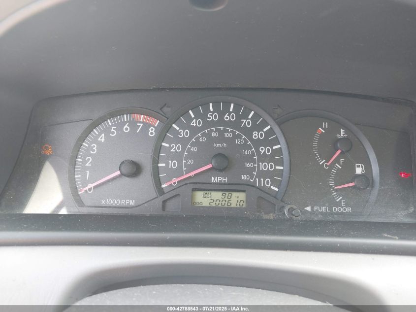 2006 Toyota Corolla Ce VIN: 1NXBR32E26Z748769 Lot: 42788543