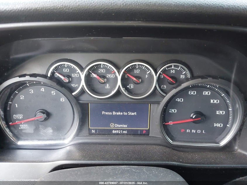 2020 CHEVROLET SILVERADO 1500 2WD  SHORT BED LT - 3GCPWCED4LG440037