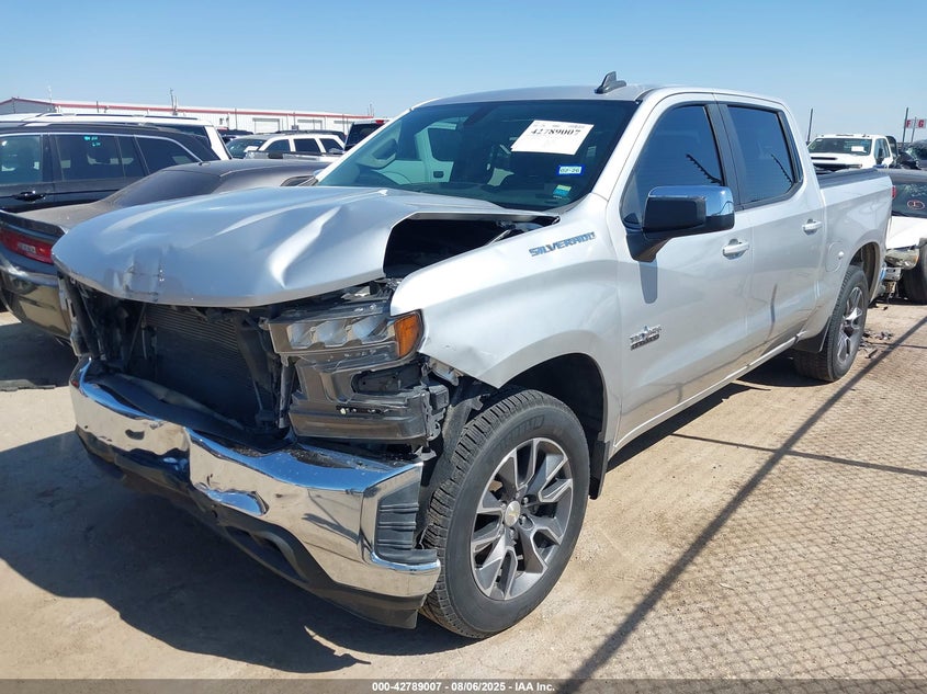 2020 CHEVROLET SILVERADO 1500 2WD  SHORT BED LT - 3GCPWCED4LG440037