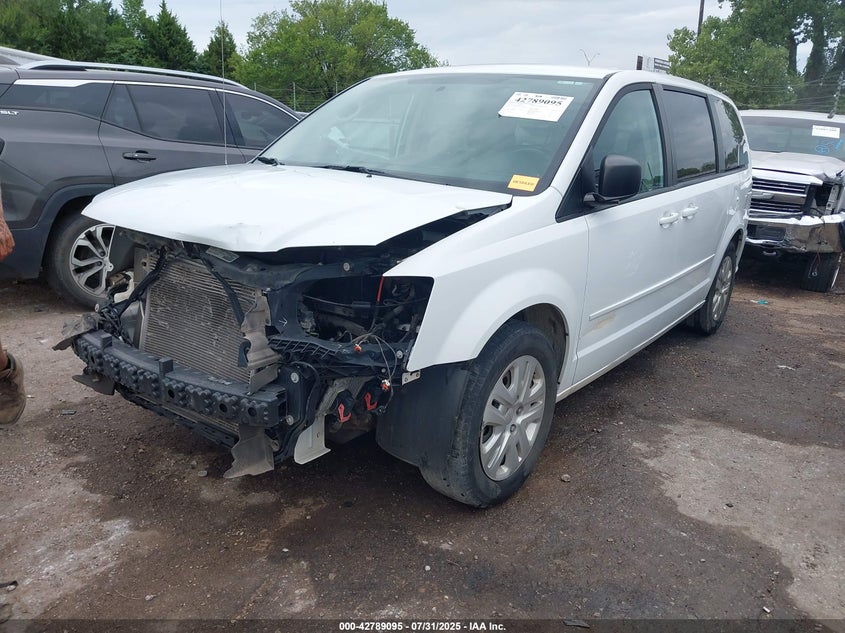 2017 DODGE GRAND CARAVAN SE - 2C4RDGBG0HR605278