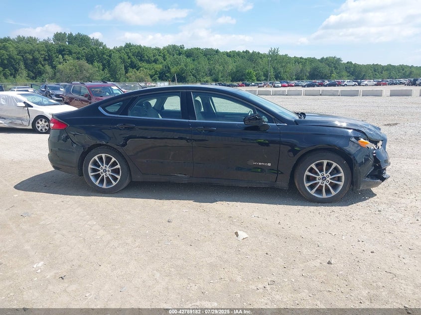 2017 FORD FUSION HYBRID S - 3FA6P0UU8HR360637