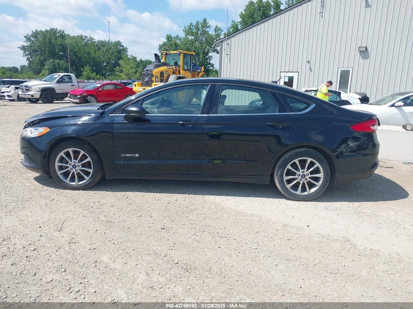 2017 FORD FUSION HYBRID S - 3FA6P0UU8HR360637