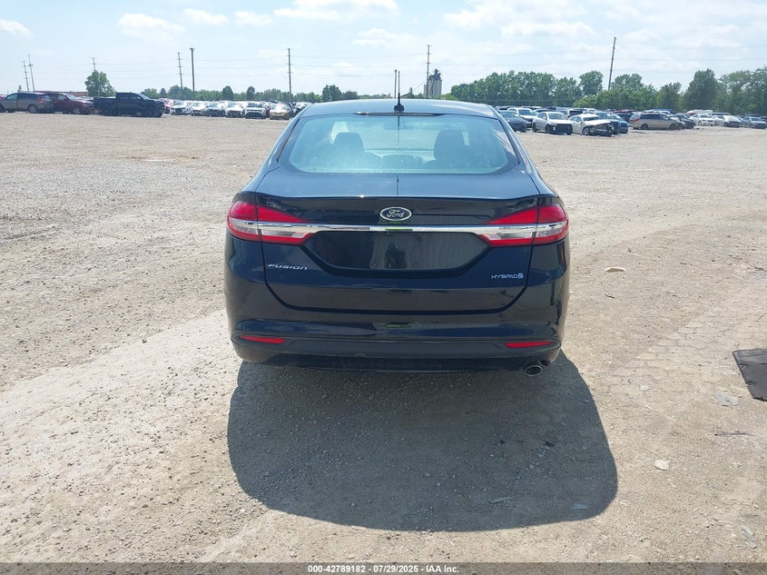 2017 FORD FUSION HYBRID S - 3FA6P0UU8HR360637