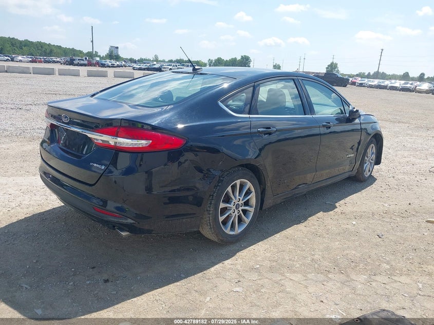 2017 FORD FUSION HYBRID S - 3FA6P0UU8HR360637