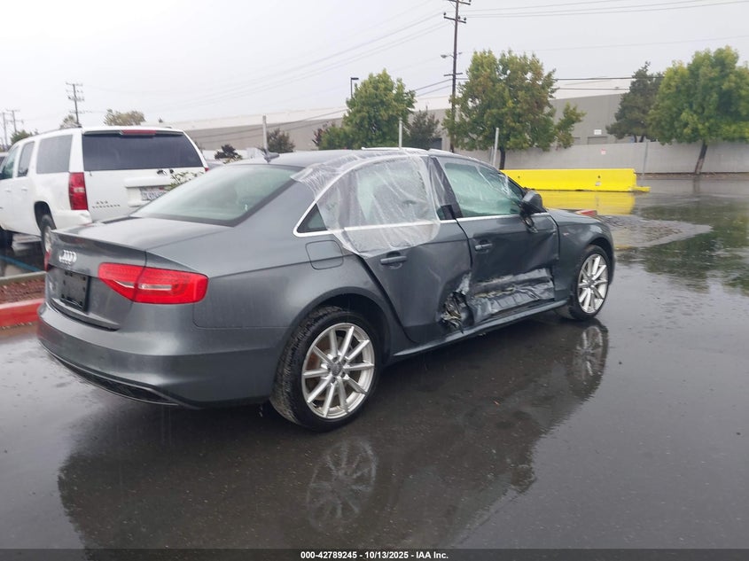 Vin: wauefafl4en007326, lot: 43282668, audi a4 2.0t premium 20144