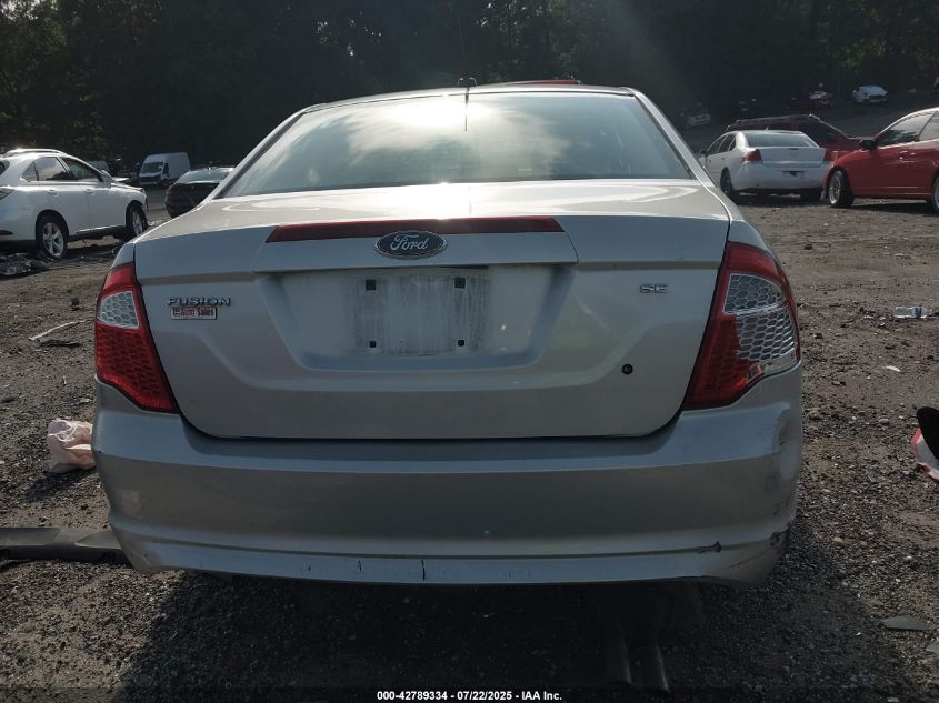 2012 Ford Fusion Se VIN: 3FAHP0HA9CR190015 Lot: 42789334