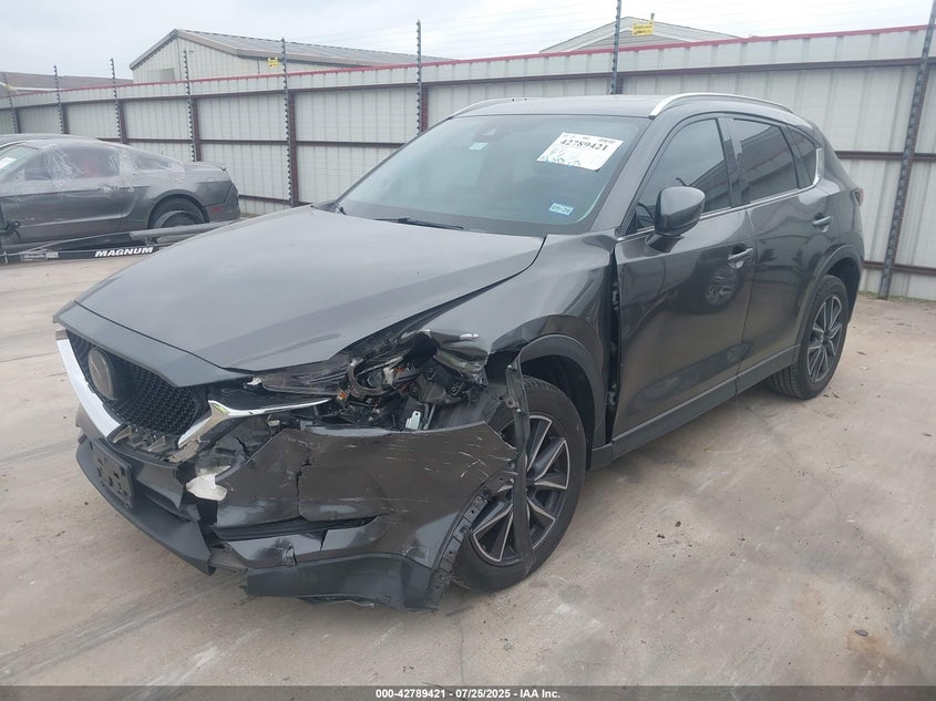 Vin: jm3kfbdm1j0337009, lot: 43282844, mazda cx-5 grand touring 20182