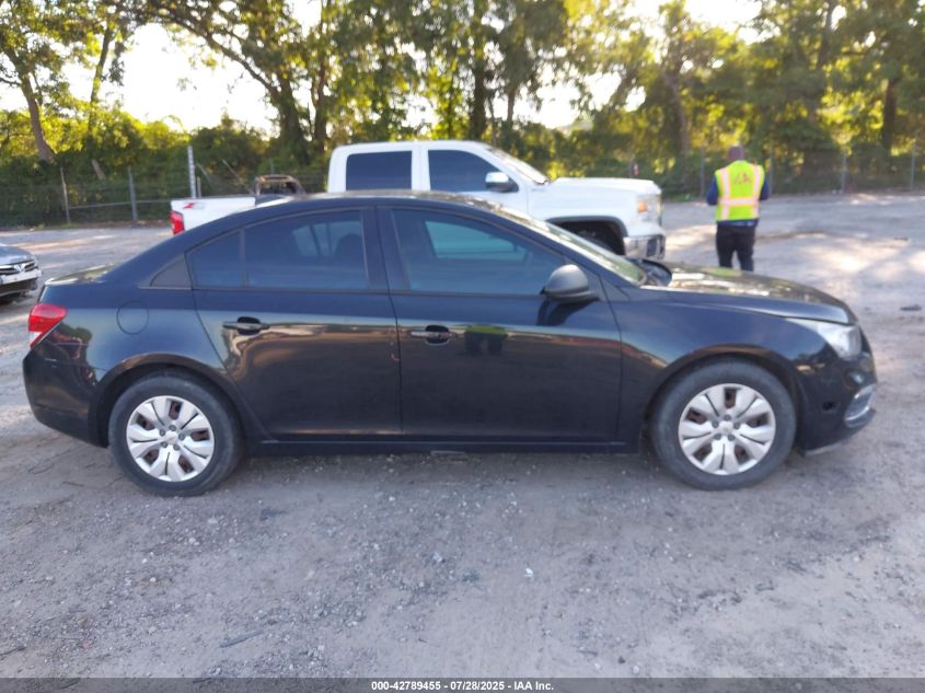 2015 Chevrolet Cruze Ls Auto VIN: 1G1PA5SH9F7291232 Lot: 42789455